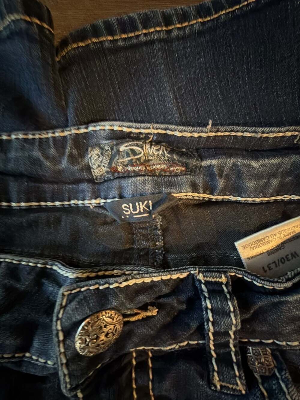 692 Silver Jeans Co. Suki Mid Skinny Size W30/L31 Jeans - Picture 2 of 7